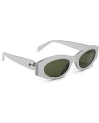 Tory Burch - Oval Sunglasses - Lyst