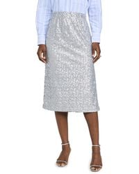 Stine Goya - Straight Midi Skirt - Lyst