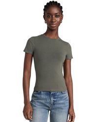 GOOD AMERICAN - Good Aerican Cropped Bbay Tee - Lyst