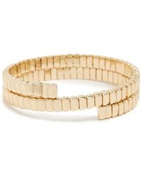 Roxanne Assoulin - The Flat Mini Cobra Double Wrap Bracelet - Lyst