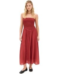 Pixie Market - Smocked Strapless Dress - Lyst