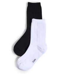 Stems - 2 Pack Waffle Knit Socks - Lyst