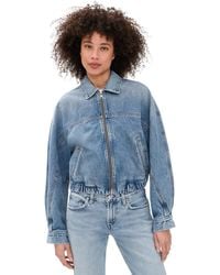 Agolde - Dixon Cocoon Bomber Jacket - Lyst