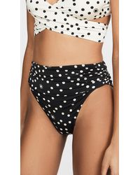 Stella McCartney Polka-dot Bikini Bottoms - Black