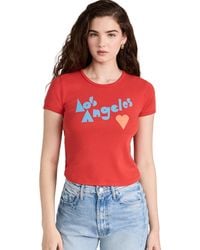 Mother - The Itty Bitty Ringer Tee - Lyst
