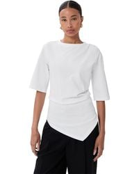 Rohe - Re-Invented Twisted T-Shirt - Lyst