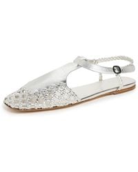 Hereu - Reixa Metallic Sandals - Lyst