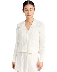 Madewell - Open Cable-stitch Cardigan Sweater - Lyst