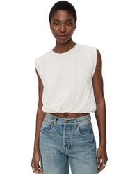 GOOD AMERICAN - Cotton Muscle Tee - Lyst