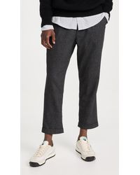 alex mill rugged cord pleated pant