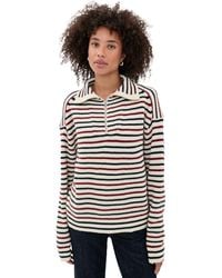 Rag & Bone - Georgie Half Zip Sweater - Lyst