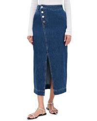 ALIGNE - Asher Denim Skirt - Lyst