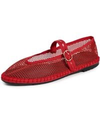 Flabelus - Isabella Mesh Mary Jane Flats - Lyst