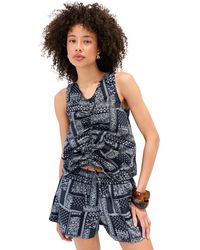 Le Bos - Fallon Sleevless Top - Lyst