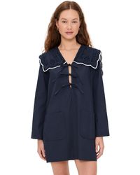 Sea - Marie Embroidery Dress - Lyst