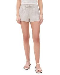 James Perse - Lightweight Linen Dolphin Shorts - Lyst