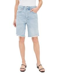 Agolde - 90's Mid Rise Loose Shorts - Lyst