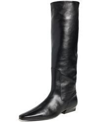 STAUD - Wally Flat Boots - Lyst