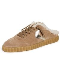 Voile Blanche - Ines Faux Fur Mules - Lyst