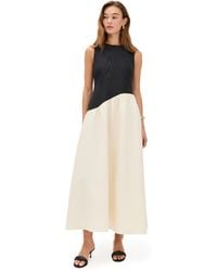 Simon Miller - Laurel Moire Midi Dress - Lyst