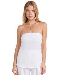 DONNI. - The Linen Tube Top - Lyst
