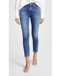 Citizens of Humanity Rocket Crop Jeans - Blue