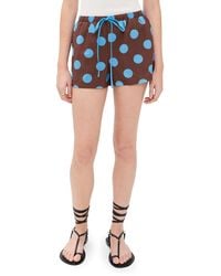 Bailey Rose - Polka Dot Mini Shorts - Lyst