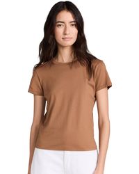 FRAME - Frae Fitted Crew Tee - Lyst