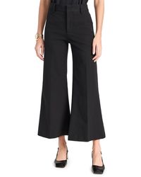 FRAME - Le Crop Palazzo Trousers - Lyst
