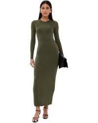 Wardrobe NYC - Wardrobe. Nyc Sheer Long Sleeve Dress - Lyst