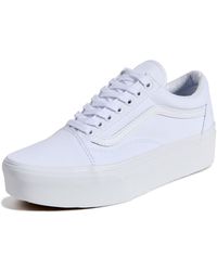 Vans Flame Era Shoes in White | Lyst