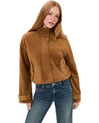 Veronica Beard - Bateman Suede Jacket - Lyst
