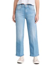 Mother - The Rambler Zip Ankle Jeans - Lyst