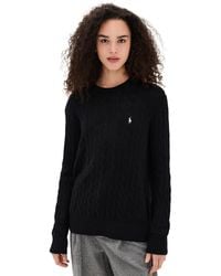 Polo Ralph Lauren - Long Sleeve Crewneck Pullover Sweater - Lyst