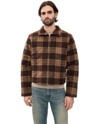 Stockholm Surfboard Club - Phil Plaid Zip Jacket - Lyst