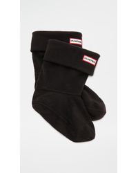 HUNTER Short Boot Socks  - Black