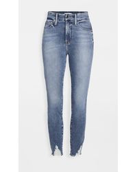 good american crop jeans