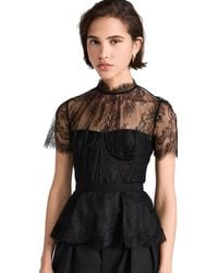 Jonathan Simkhai - Kehlani Lace Bustier Top - Lyst