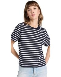 ATM - Classic Jersey Stripe Boy Tee - Lyst