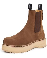 R13 - Single Stack Chelsea Boots - Lyst