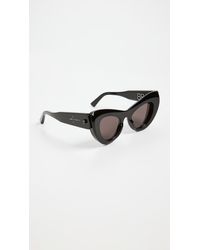 Balenciaga Mega Cat Eye Sunglasses - Black
