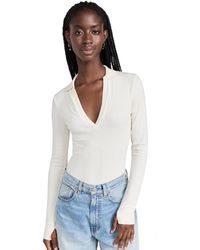 Free People - Do It Right Thong Bodysuit - Lyst