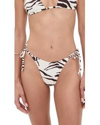 Reformation - Elba Bikini Bottoms - Lyst
