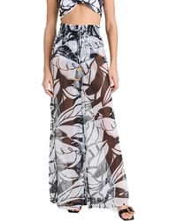 Ramy Brook - Ray Brook Haey Pant Back/white Exotic Pa Print - Lyst