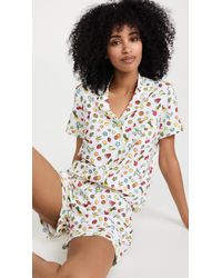 Roberta Roller Rabbit Tutti Frutti Polo Pyjama Set - White
