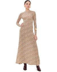 Ulla Johnson - Amari Jersey Long Sleeve Dress - Lyst