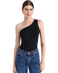 Yummie - One Shoulder Shaping Thong Back Bodysuit - Lyst