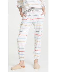 Pj Salvage Happy Days Are Here Joggers - White