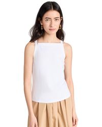 Theory - Square Neck Tank X - Lyst