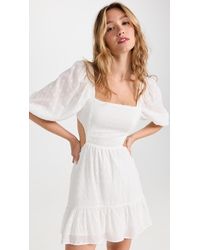 MINKPINK Whitewash Mini Dress